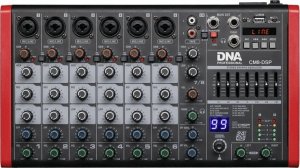 DNA DNA CM8-DSP mikser audio 8 kanałów USB MP3 Bluetooth Phantom 1