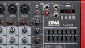 DNA DNA CM8-DSP mikser audio 8 kanałów USB MP3 Bluetooth Phantom 3