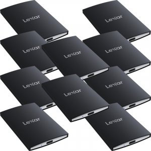 Dysk zewnętrzny SSD Lexar SL500 6 x 1 TB + 4 x 2 TB Czarny (LSL500-10PACK) 1