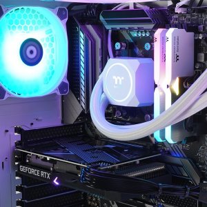 Komputer Thermaltake Thermaltake Kallisto White, gaming PC (white/transparent, Windows 11 Home 64-bit) 3