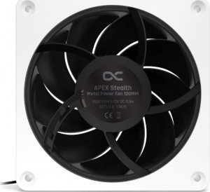 Wentylator Alphacool Apex Stealth Metal Power 120 mm Biały (13825) 3