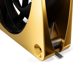 Wentylator Alphacool Apex Stealth Metal Power 120 mm Złoty (13856) 4