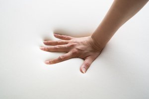 Welsti Legowisko ortopedyczne materac dla psa szary kość XL 130x90 antypoślizgowy 3