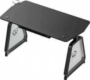 Biurko Ultradesk ULTRADESK Biurko dla gracza BOOSTER, 136x70,5 cm, 75 cm, podświetlenie RGB, uchwyt na słuchawki i napój 19