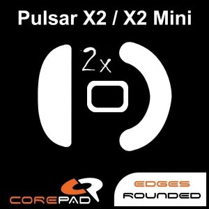 Ślizgacze Corepad Ślizgacze Corepad do Pulsar X2 / X2 Mini Wireless - 2szt 1