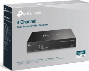 Rejestrator TP-Link Rejestrator wideo VIGI NVR1004H 4-kanałowy 4
