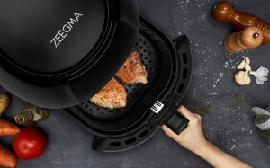 Frytkownica beztłuszczowa Zeegma Frytkownica beztłuszczowa Zeegma Knapper Grand 6L/7.7L czarna 6