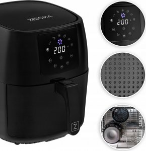 Frytkownica beztłuszczowa Zeegma Frytkownica beztłuszczowa Knapper Pro 3.5L/4.5L czarna 16
