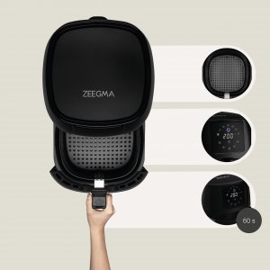 Frytkownica beztłuszczowa Zeegma Frytkownica beztłuszczowa Knapper Pro 3.5L/4.5L czarna 28