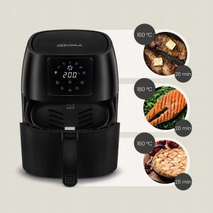 Frytkownica beztłuszczowa Zeegma Frytkownica beztłuszczowa Knapper Pro 3.5L/4.5L czarna 30