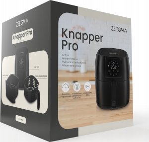Frytkownica beztłuszczowa Zeegma Frytkownica beztłuszczowa Knapper Pro 3.5L/4.5L czarna 32