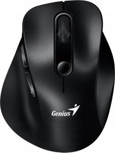 Mysz Genius Mysz bezprzewodowa Genius Ergo 9000S Mini Czarna Cichy klik Bluetooth 5.0 + 2,4GHz 1