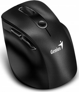 Mysz Genius Mysz bezprzewodowa Genius Ergo 9000S Mini Czarna Cichy klik Bluetooth 5.0 + 2,4GHz 2
