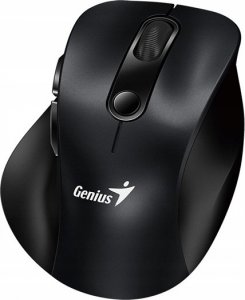 Mysz Genius Mysz bezprzewodowa Genius Ergo 9000S Mini Czarna Cichy klik Bluetooth 5.0 + 2,4GHz 3