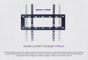 APPARTME Uchwyt do TV Appartme Mini 6