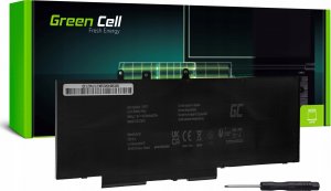 Bateria Green Cell Bateria 93FTF GJKNX 7,6V 6200mAh do Dell Latitude 5290 5490 5580 1
