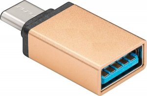 PremiumCord PREMIUMCORD Adaptér USB 3.1 C/male - USB 3.0 A/female, zlatý, OTG 1