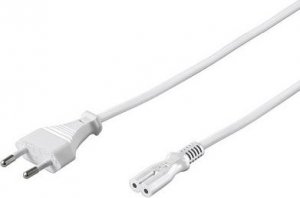 PremiumCord PREMIUMCORD Kabel síťový 230V k magnetofonu 3m bílý 1