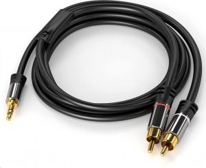 PremiumCord PREMIUMCORD kabel, Jack 3.5mm-2xCINCH M/M 1,5m 1