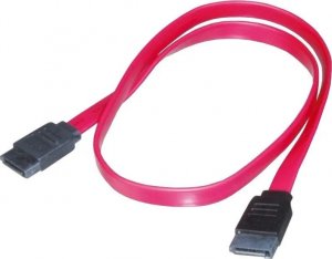 PremiumCord PremiumCord 1,0m datový kabel SATA 1.5/3.0 GBit/s červený 1