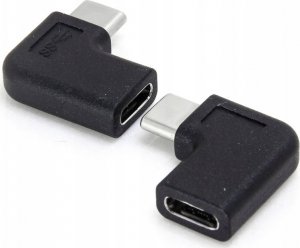 PremiumCord PremiumCord Adaptér USB-C/male - C/female zahnutý 90° 7