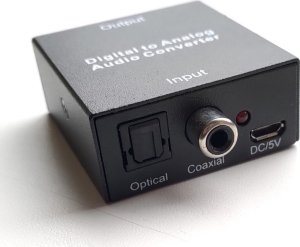 PremiumCord Konwerter sygnału cyfrowego SPDIF a optyczny Toslink na 2x CINCH 3