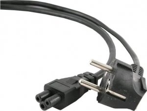 C-Tech C-TECH kabel síťový, 1,8m VDE 220/230V, napájecí k notebooku, 3 pin Schuko 1