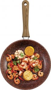 MediaShop Livington Copper & Stone Pan 24 cm 6