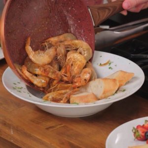 MediaShop Livington Copper & Stone Pan 24 cm 8