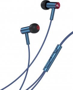Słuchawki XO Xo Słuchawki Przewodowe Ep49 Jack 3,5 Mm Dokanałowe Niebieskie 1