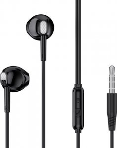 Słuchawki XO Xo Słuchawki Przewodowe Ep52 Jack 3,5Mm Douszne Czarne 1