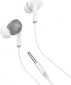 Słuchawki XO Xo Słuchawki Przewodowe Ep67 Jack 3,5 Mm Dokanałowe Białe 1