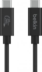 Kabel USB Belkin USB-C - USB-C 2 m Czarno-biały (INZ004bt2MBK) 4