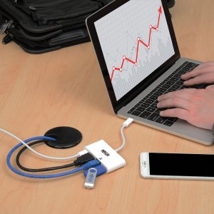 Stacja/replikator Eaton USB-C HDMI, port USB 3.2 Gen 1, Gigabit Ethernet, ładowanie PD 60 W, HDCP (U444-06N-HGU-C) 3