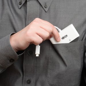 Stacja/replikator Eaton USB-C HDMI, port USB 3.2 Gen 1, Gigabit Ethernet, ładowanie PD 60 W, HDCP (U444-06N-HGU-C) 7