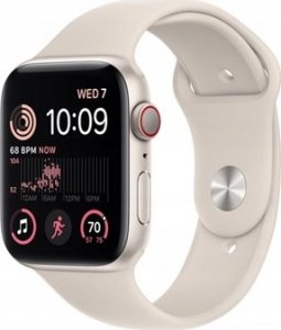 Smartwatch Apple Watch SE GPS + Cellular | MNPT3UL/A | Smart watches | GPS (satellite) | Retina LTPO OLED | Touchscreen | 44mm | Waterproof | Bluetooth | Wi-Fi | Starlight 1