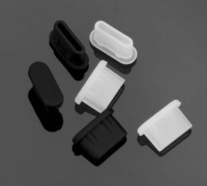 BRDRC ZAŚLEPKA ZŁĄCZA USB C DO DJI MAVIC MINI SE 3 RC-N1 DJI RC - CZARNE - 3 SZTUKI 11