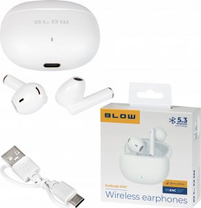 Słuchawki Blow Earbuds ENC Białe 7