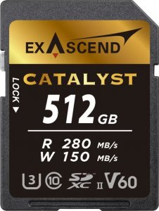Karta ExAscend Catalyst SDXC 512 GB Class 10 UHS-II/U3 V60 (EX512GSDV60) 1