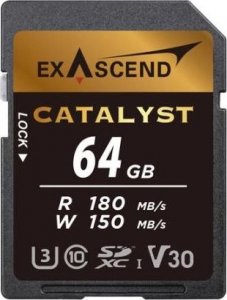 Karta ExAscend Catalyst SDXC 64 GB Class 10 UHS-I/U3 V30 (EX64GSDU1) 1
