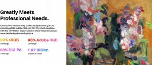 Tablet graficzny Huion Grafinė planšetė HUION Kamvas Pro 19 8