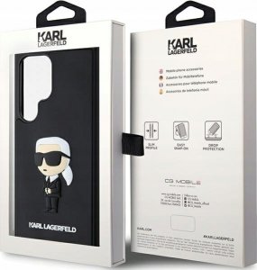 Karl Lagerfeld KARL LAGERFELD SAM S24 ULTRA RUBBER IKONIK KLHCS24L3DRKINK BLACK 8