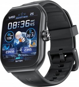 Smartwatch Kumi Smartwatch Kumi KU7 czarny (black) 1
