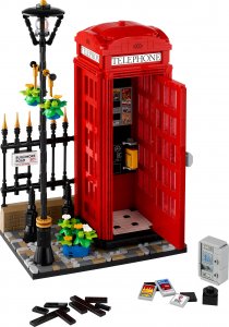 LEGO Ideas Czerwona londyńska budka telefoniczna (21347) 3