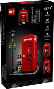 LEGO Ideas Czerwona londyńska budka telefoniczna (21347) 4