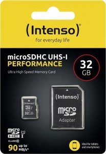 Karta Intenso Performance MicroSDHC 32 GB Class 10 UHS-I/U1  (3424480) 2
