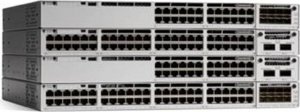 Switch Cisco Cisco C9300L-48PF-4X-A łącza sieciowe Zarządzany L2/L3 Gigabit Ethernet (10/100/1000) Szary 1