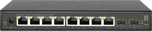 Switch LevelOne LevelOne GES-2110 łącza sieciowe Zarządzany L2 Gigabit Ethernet (10/100/1000) Czarny 1