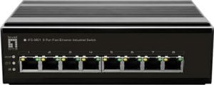 Switch LevelOne LevelOne IFS-0801 łącza sieciowe Nie zarządzany Fast Ethernet (10/100) Czarny 1