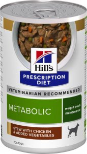 Hills Prescription Diet  	 HILL'S PD Canine Metabolic Stews 354g dla psa 1